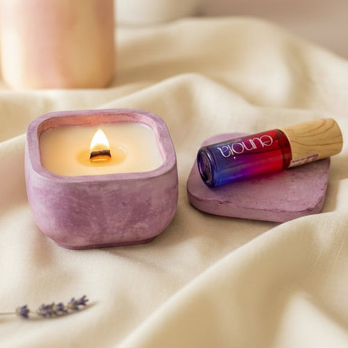 Dupla Eunoia: Roll-On e Vela Aromática (edição limitada)